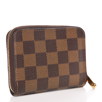 Louis Vuitton Damier Ebene Zippy Coin Purse 3 of 12