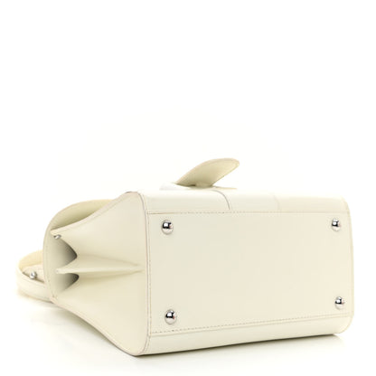 Delvaux Box Calfskin Mini Brillant Satchel Ivory 5 of 9