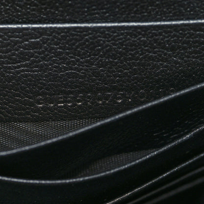 Saint Laurent Calfskin Monogram Belle de Jour Chain Clutch Black 7 of 10