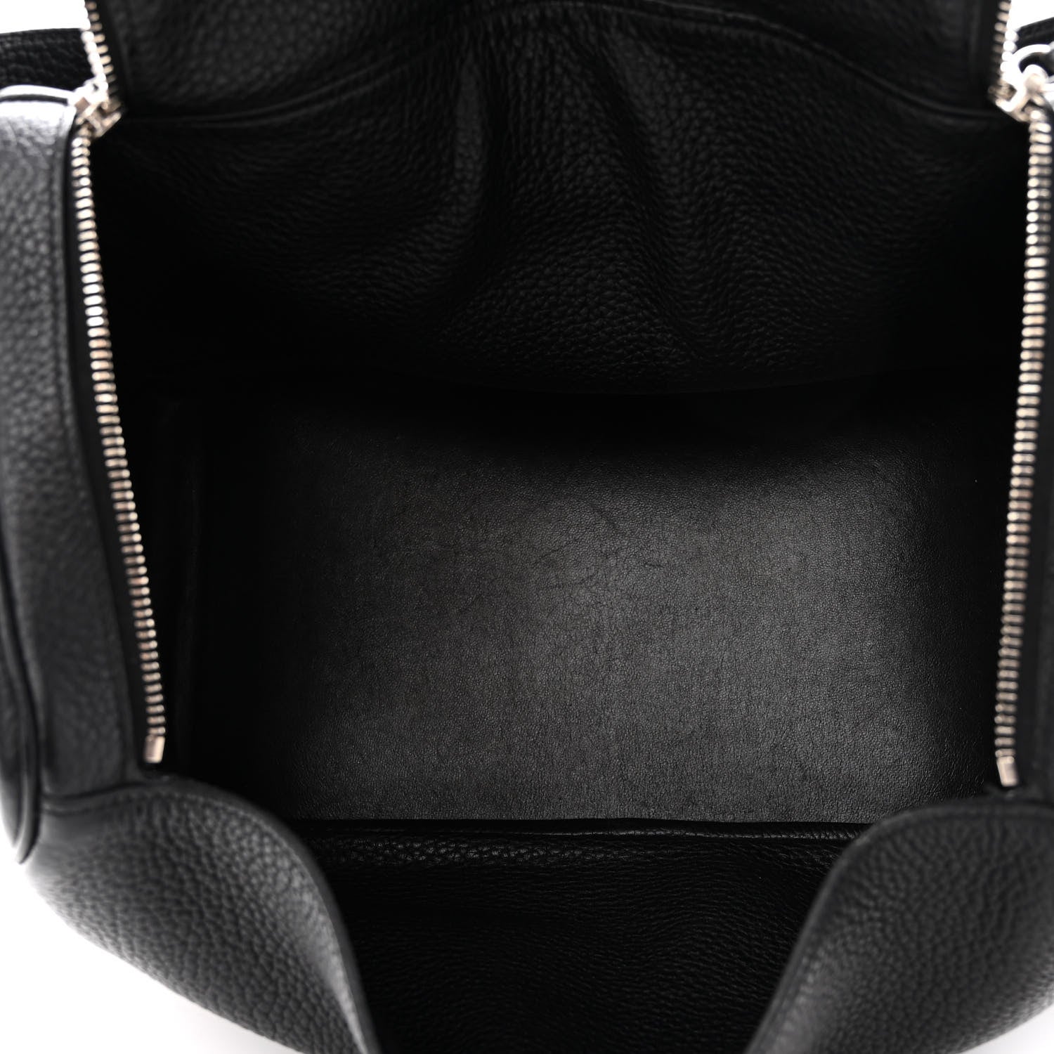 Hermes Taurillon Clemence Lindy 34 Black 4 of 8