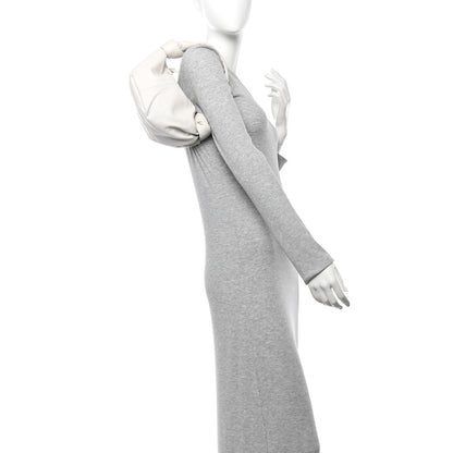 Bottega Veneta Calfskin Mini Double Knot Bag White 2 of 12