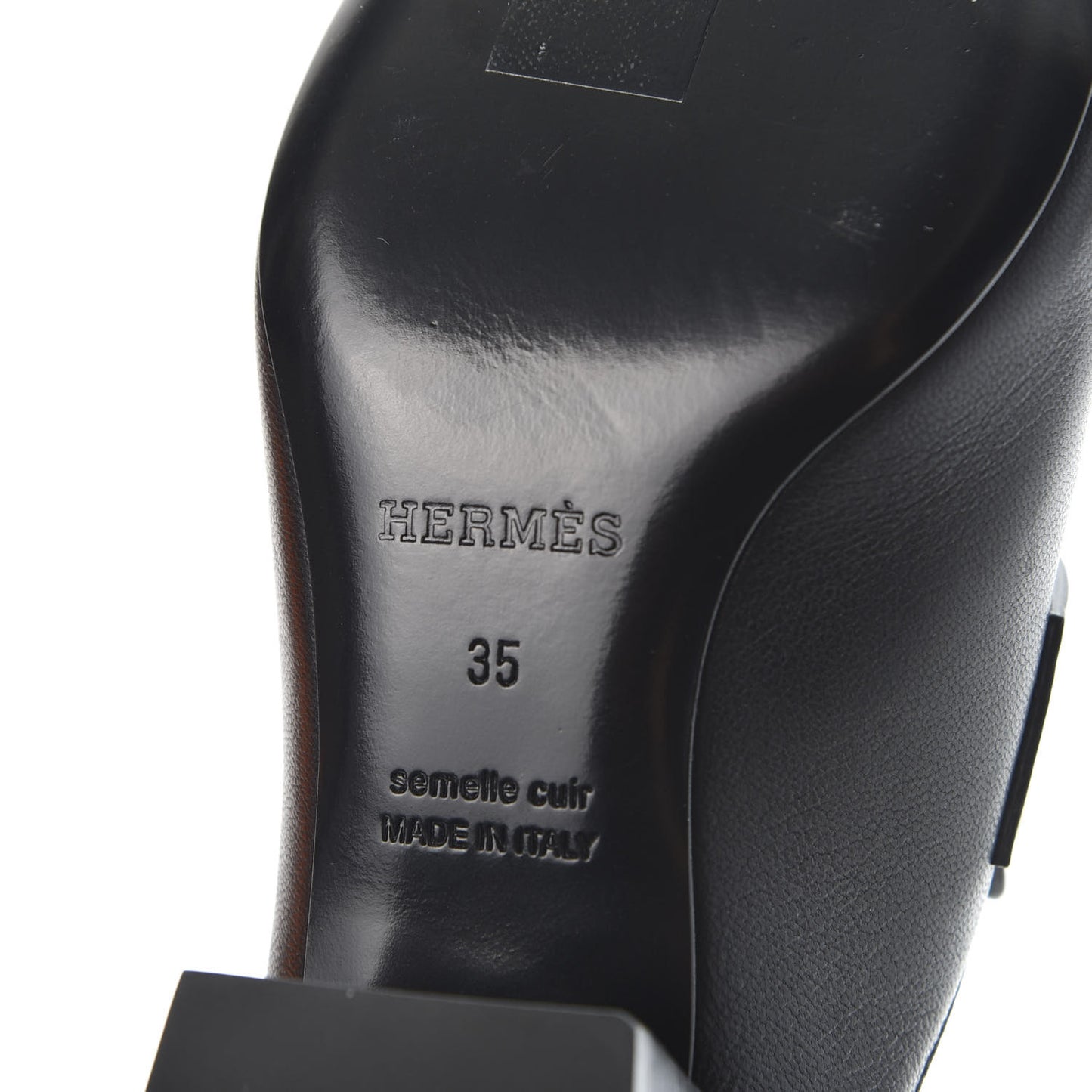 Goatskin Paradis Mules 35 Black