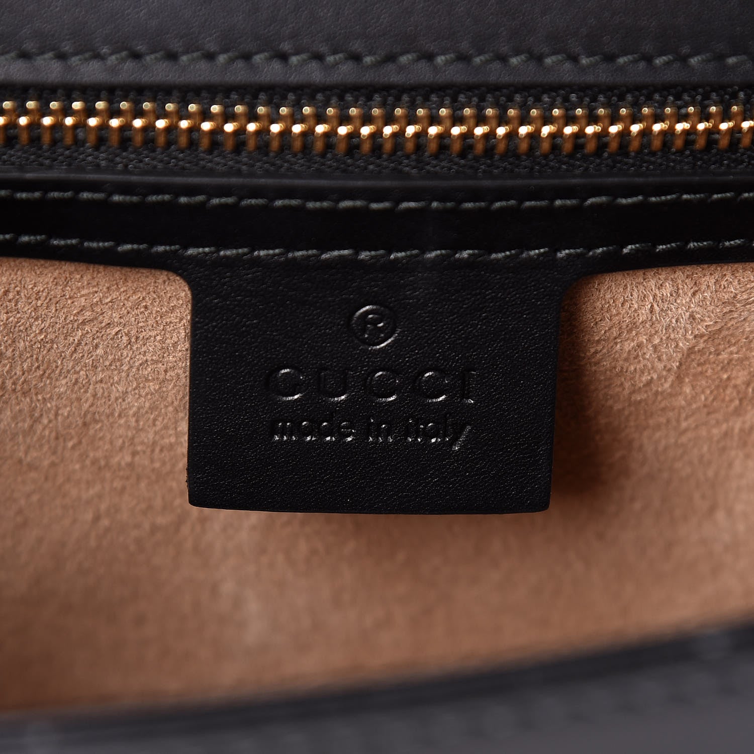 Gucci Calfskin Small Sylvie Shoulder Bag Black 6 of 9