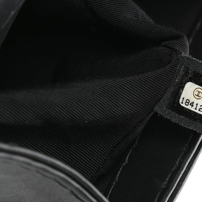 Chanel Calfskin Double Stitch Medium Boy Flap Black 7 of 10