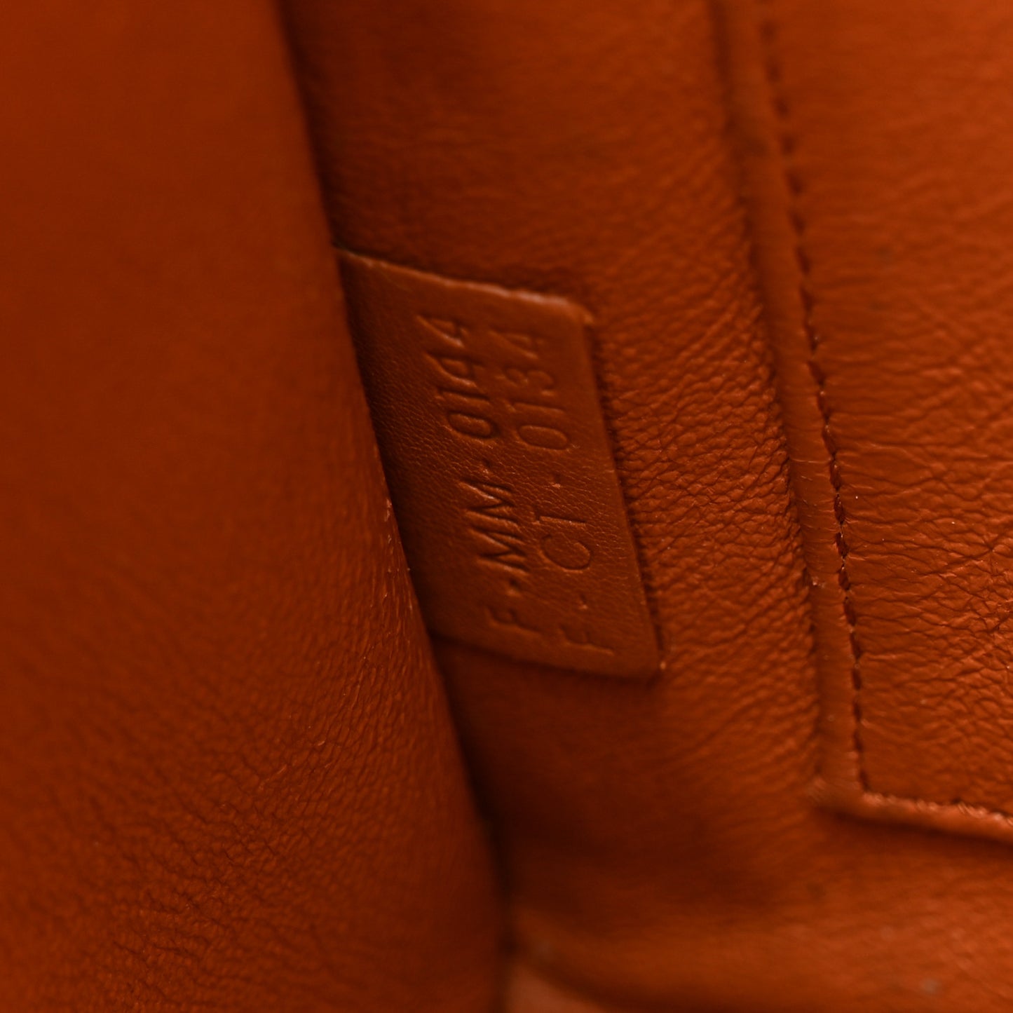 Smooth Calfskin Nano Luggage Light Copper