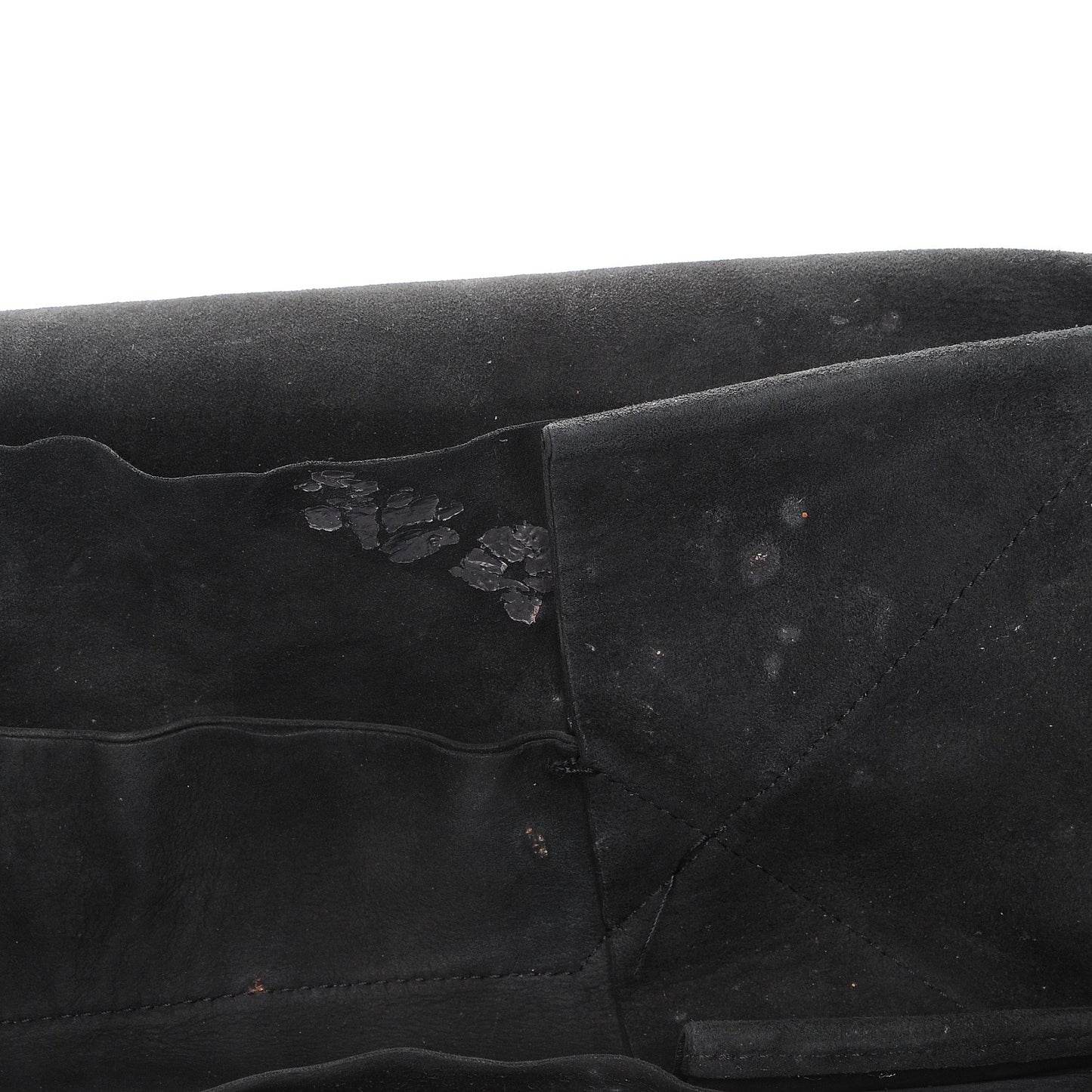 Lambskin Horizontal Cabas Black