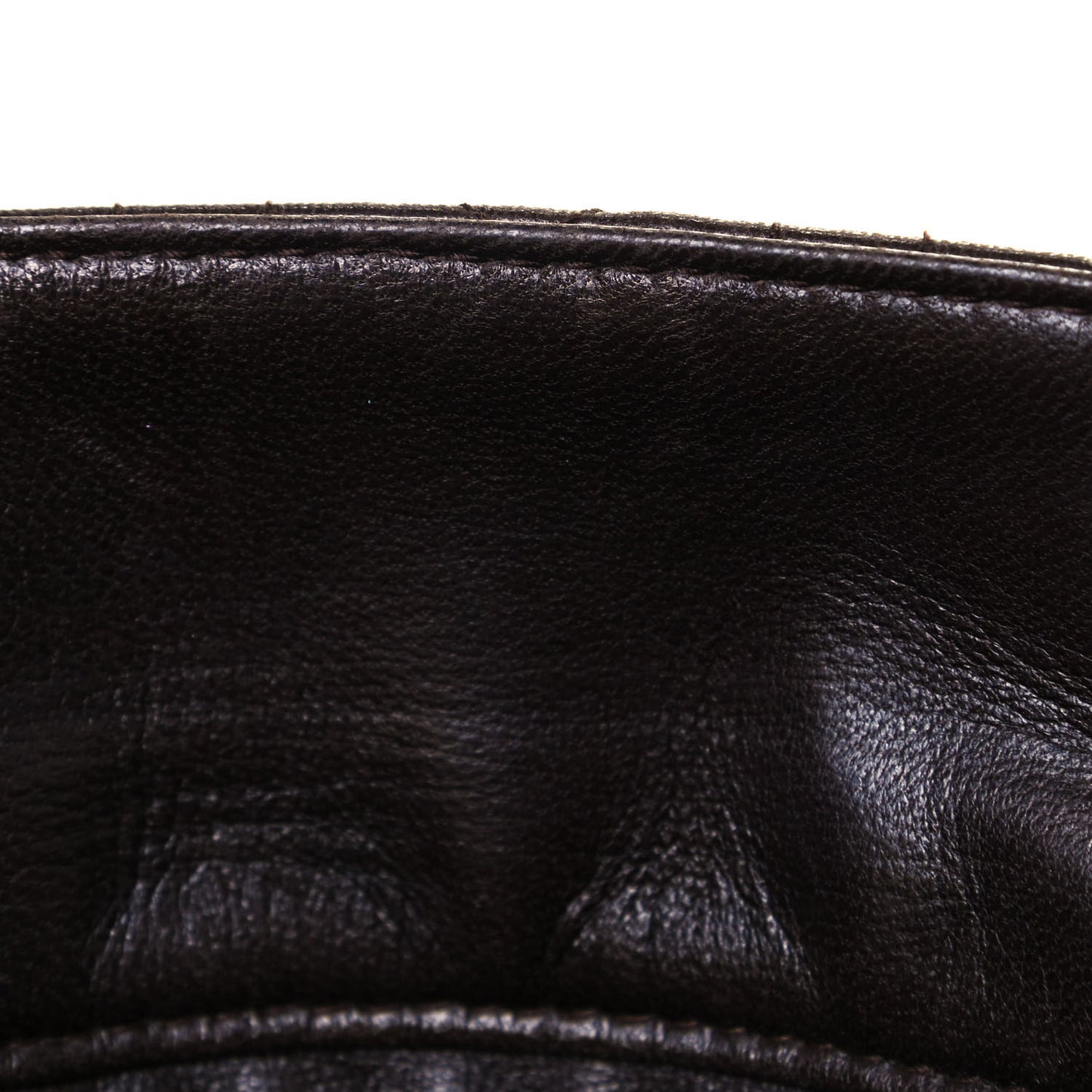 Lambskin Cannage Large Lady Dior Dark Brown