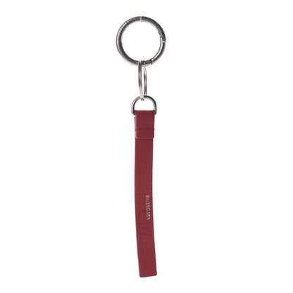 Balenciaga Calfskin Everyday Keyring Charm Poppy 2 of 5