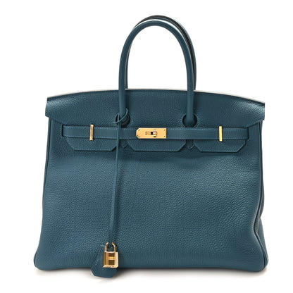 Hermes Togo Birkin 35 Colvert 1 of 12