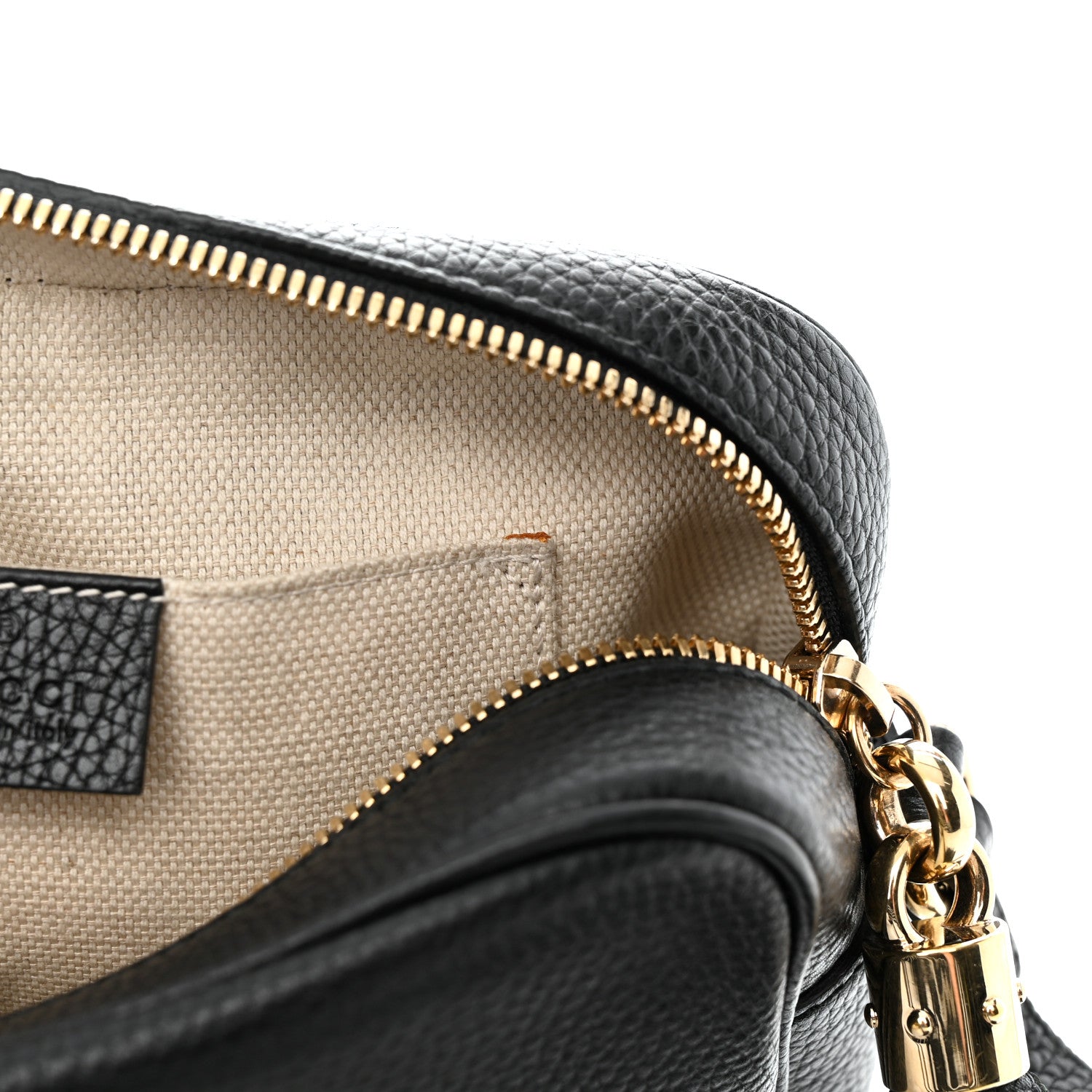 Gucci Pebbled Calfskin Small Soho Disco Bag Black 11 of 11