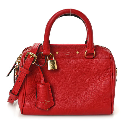 Louis Vuitton Empreinte Speedy Bandouliere 20 NM Cherry 1 of 10