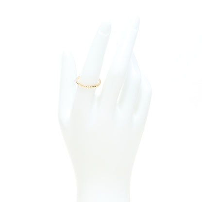 Van Cleef & Arpels 18K Yellow Gold Small Perlee Ring 56 7.5 2 of 5