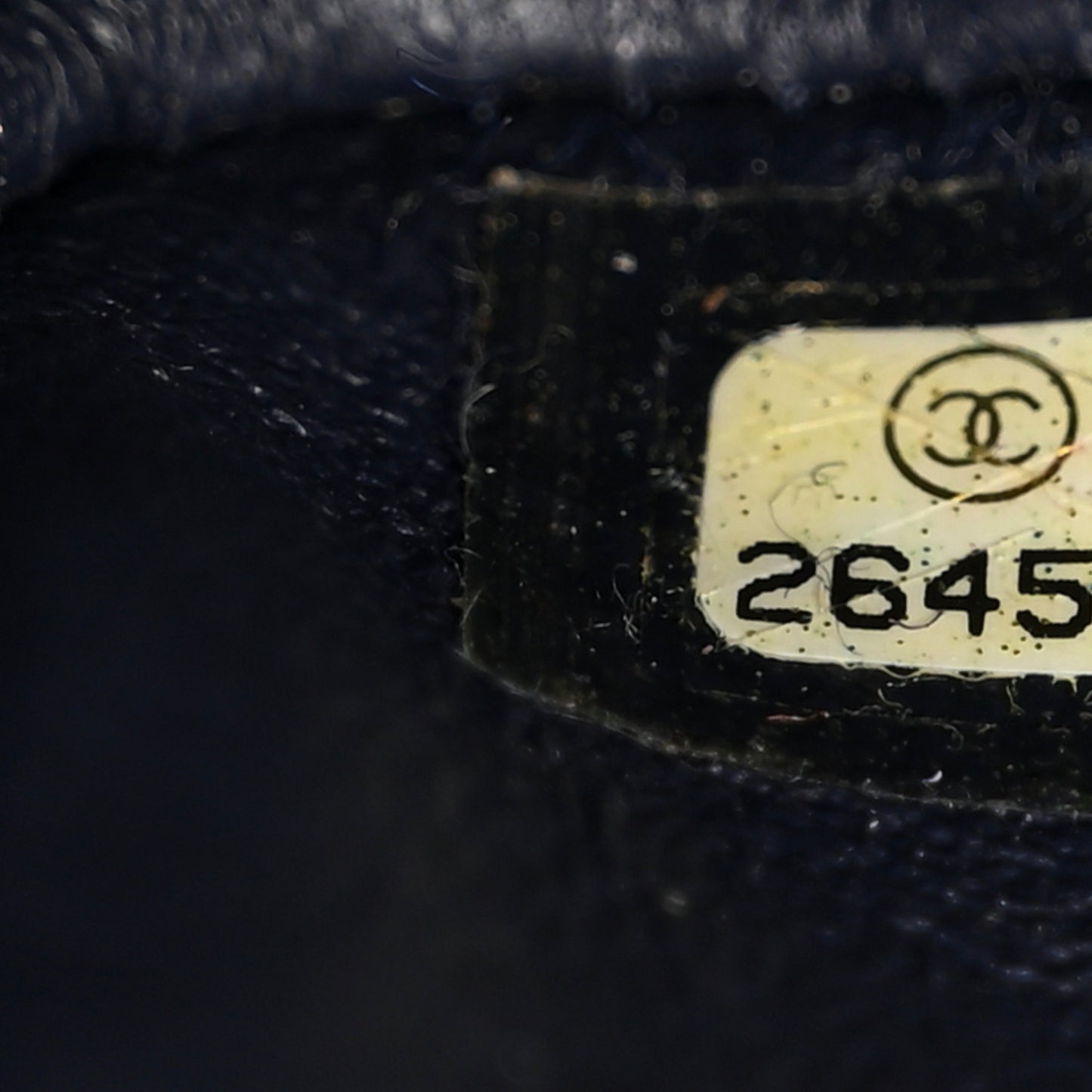 Tweed Medium Single Flap Navy Multicolor