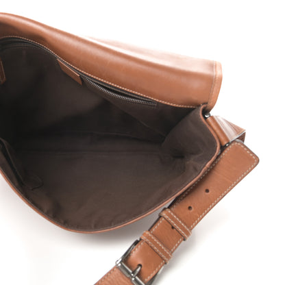 Gucci Guccissima Flap Messenger Bag Light Brown 5 of 16