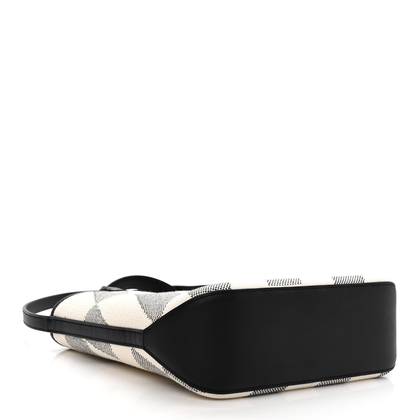 Swift H Canvas Cabas H En Biais 27 Black Ecru