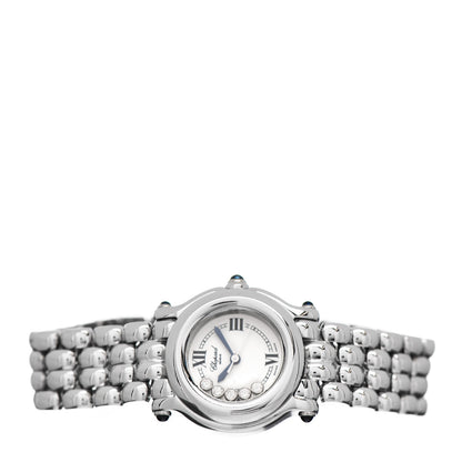 Chopard Stainless Steel 5 Diamond 26mm Happy Sport Quartz Watch 2 of 4