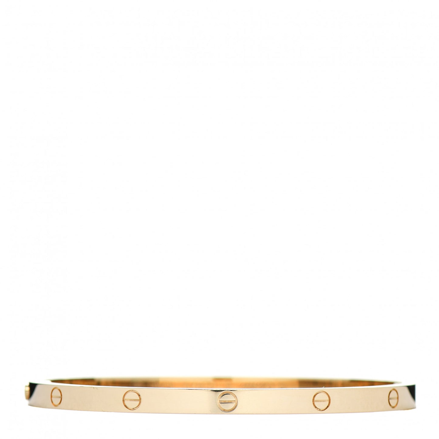 18K Yellow Gold Small LOVE Bracelet 16