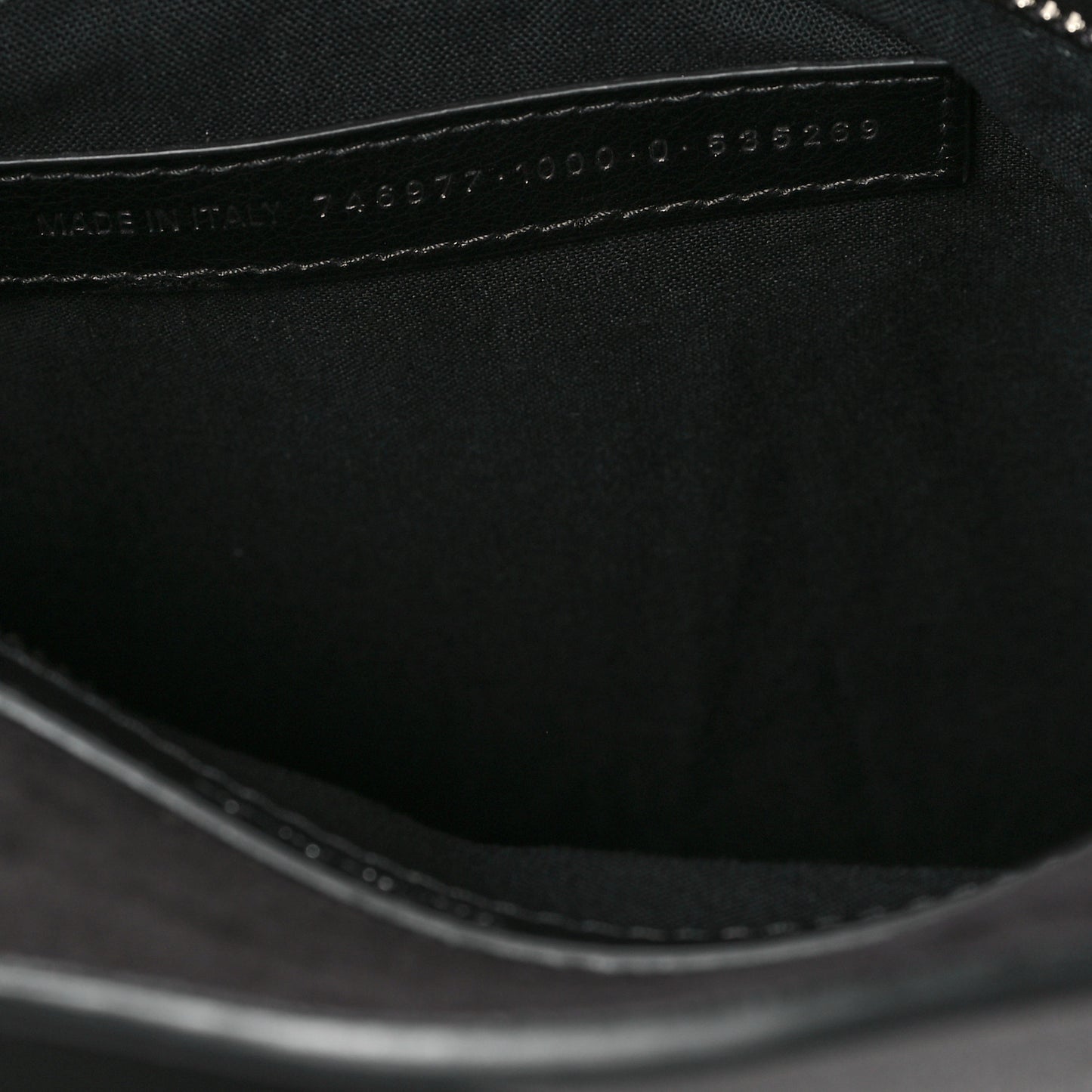 Smooth Calfskin Large Mary Kate Tote Black