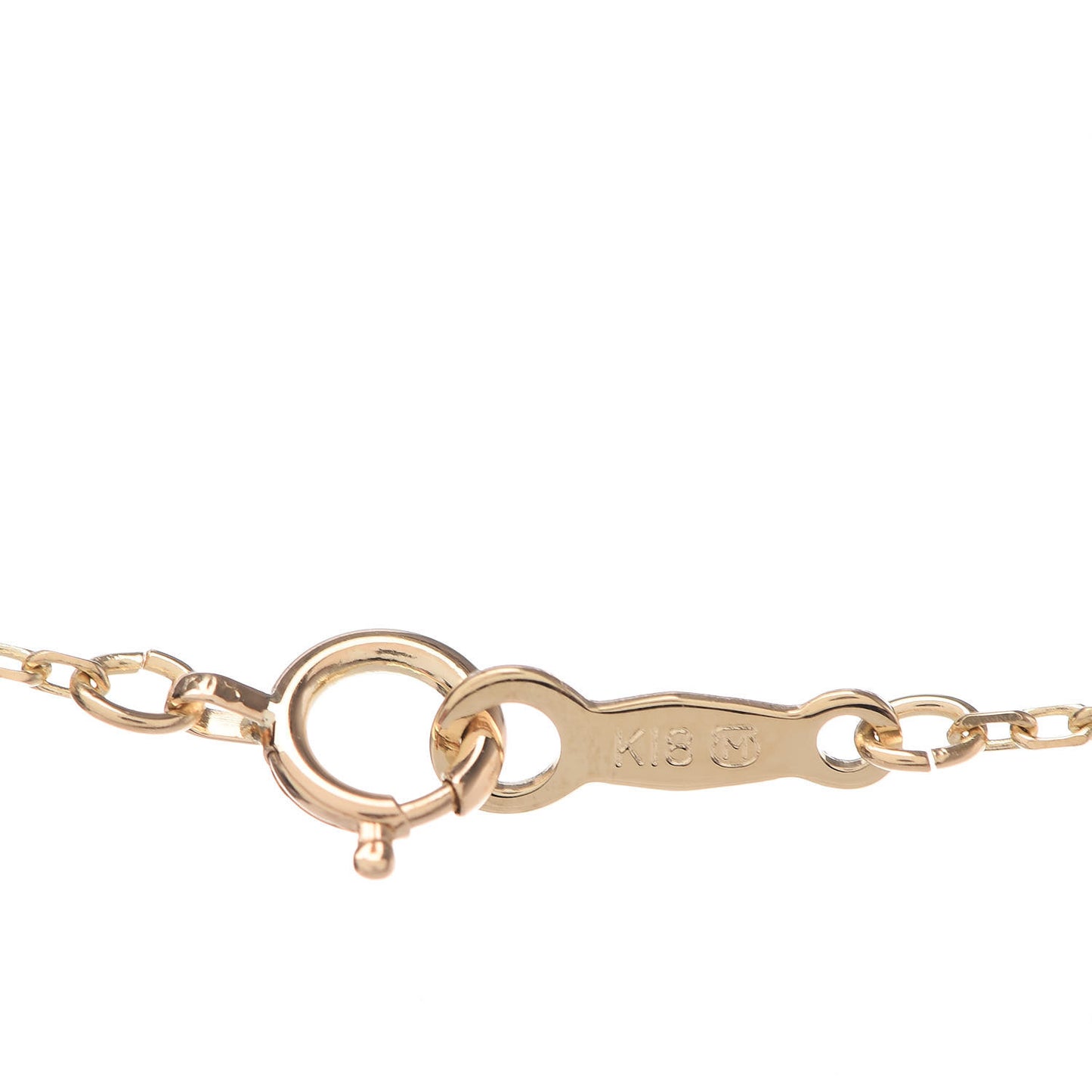 18K Yellow Gold Akoya Pearl 7mm Pendant Necklace
