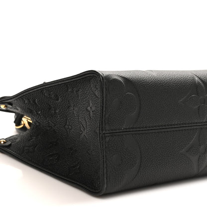 Louis Vuitton Empreinte Monogram Giant Onthego PM Black 8 of 9
