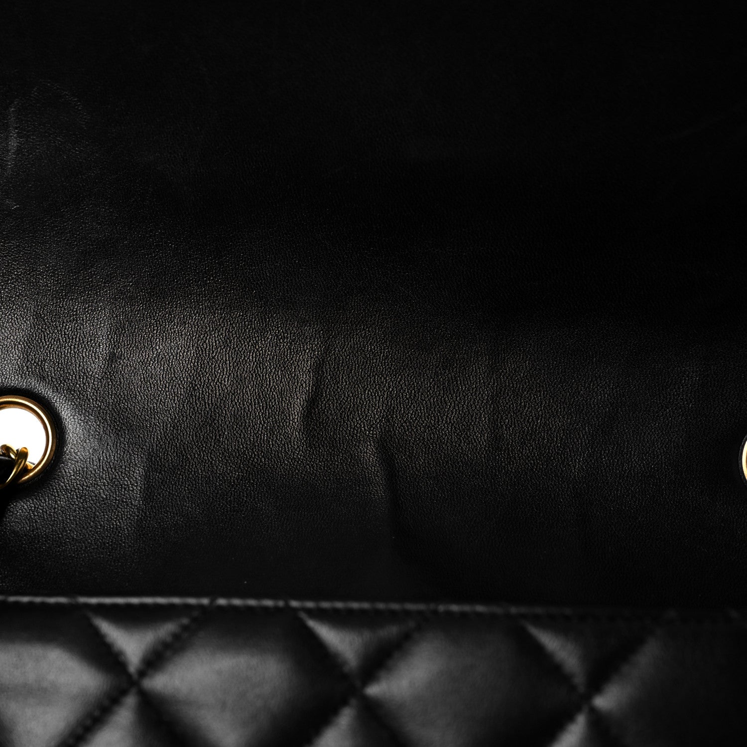 Chanel Lambskin Quilted Medium Single Flap Black 6 of 10