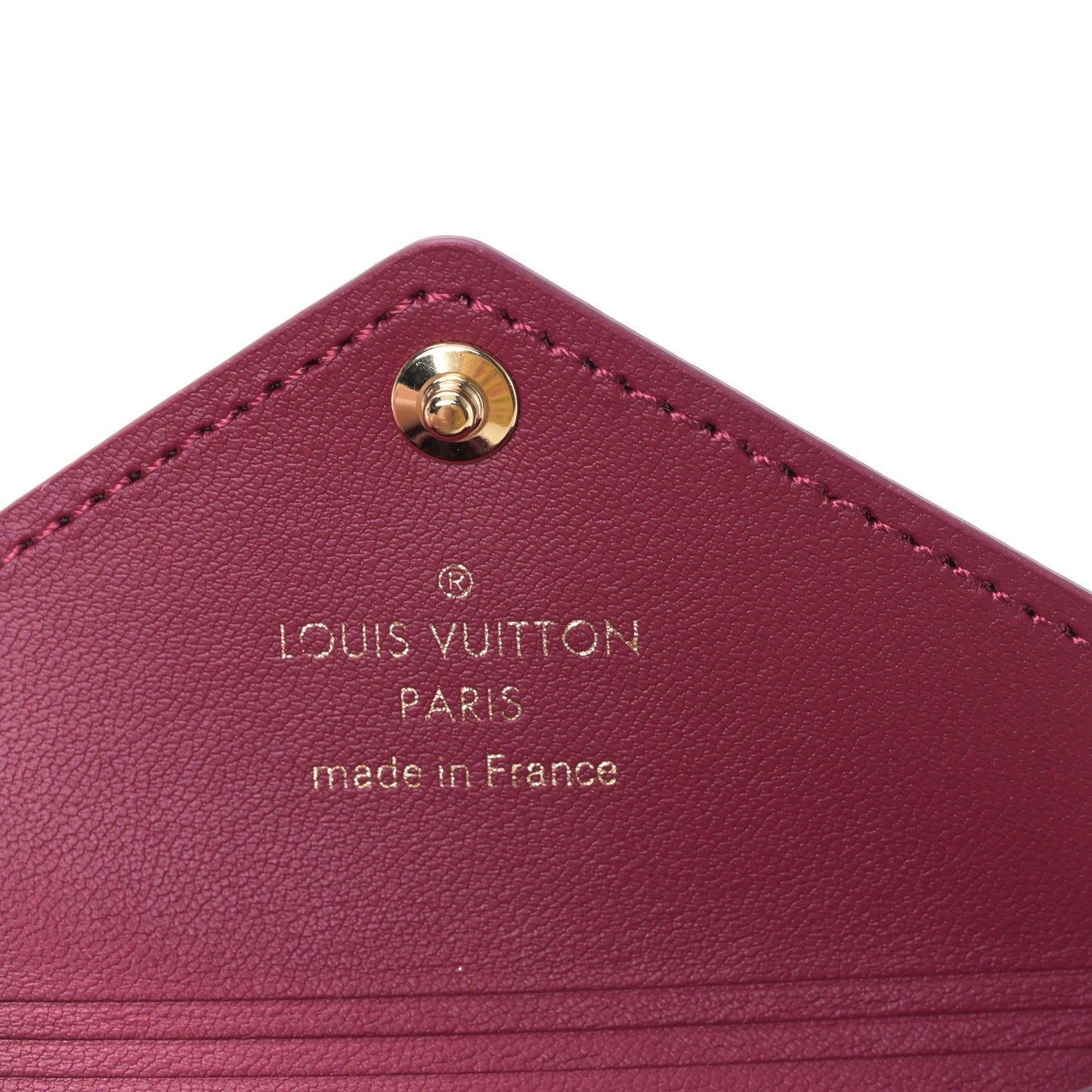 Monogram Small Kirigami Pochette Insert Fuchsia