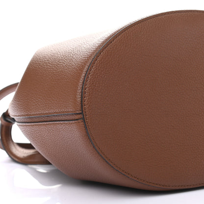 Mulberry Small Classic Grain Calfskin Small Abbey Bucket Bag Oak 6 of 7