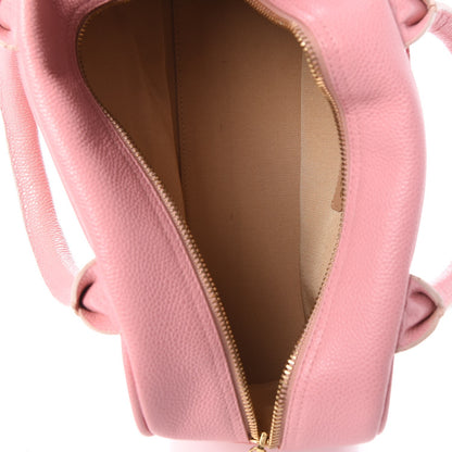 Chanel Caviar Quilted Small Bowler Pink 13 of 15