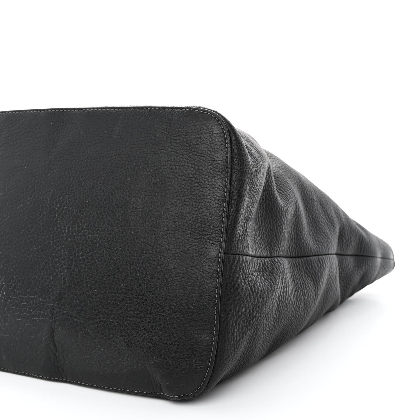 Calfskin Large New Marcie Tote Black