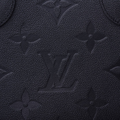 Louis Vuitton Empreinte Monogram Giant Neverfull MM Black 10 of 11