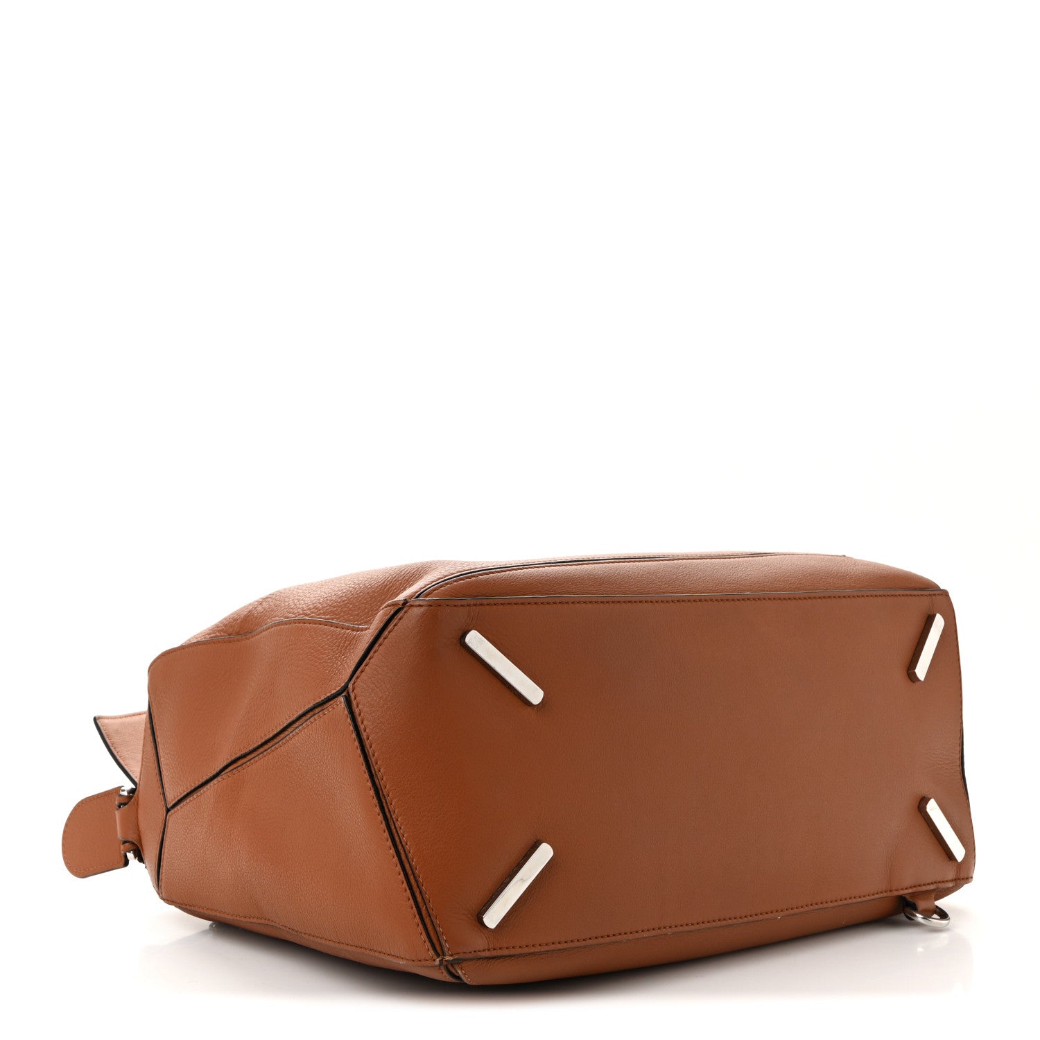 Loewe Calfskin Large Puzzle Bag Tan 4 of 9