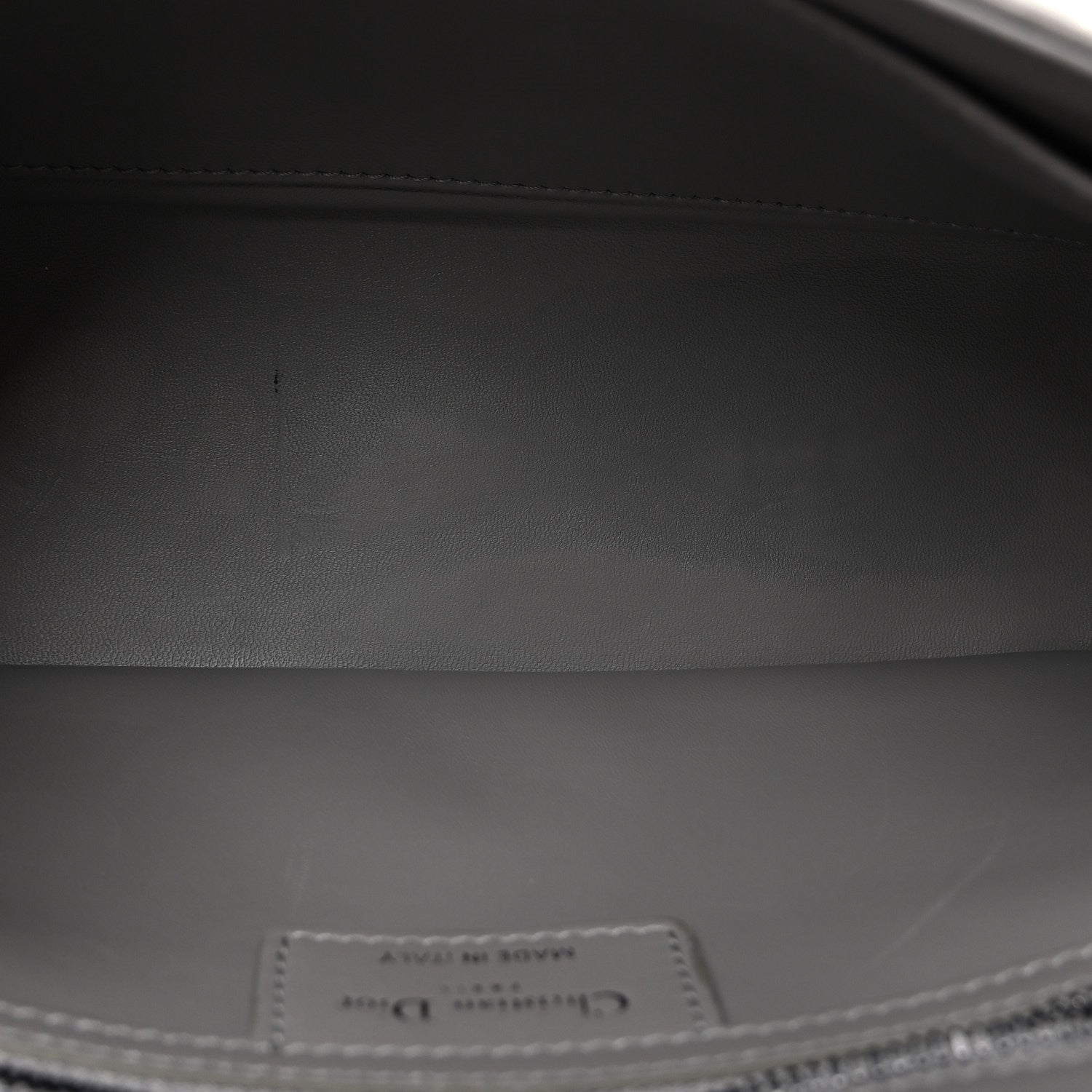 Christian Dior Calfskin Macrocannage Medium Caro Bag Iron Grey 5 of 10