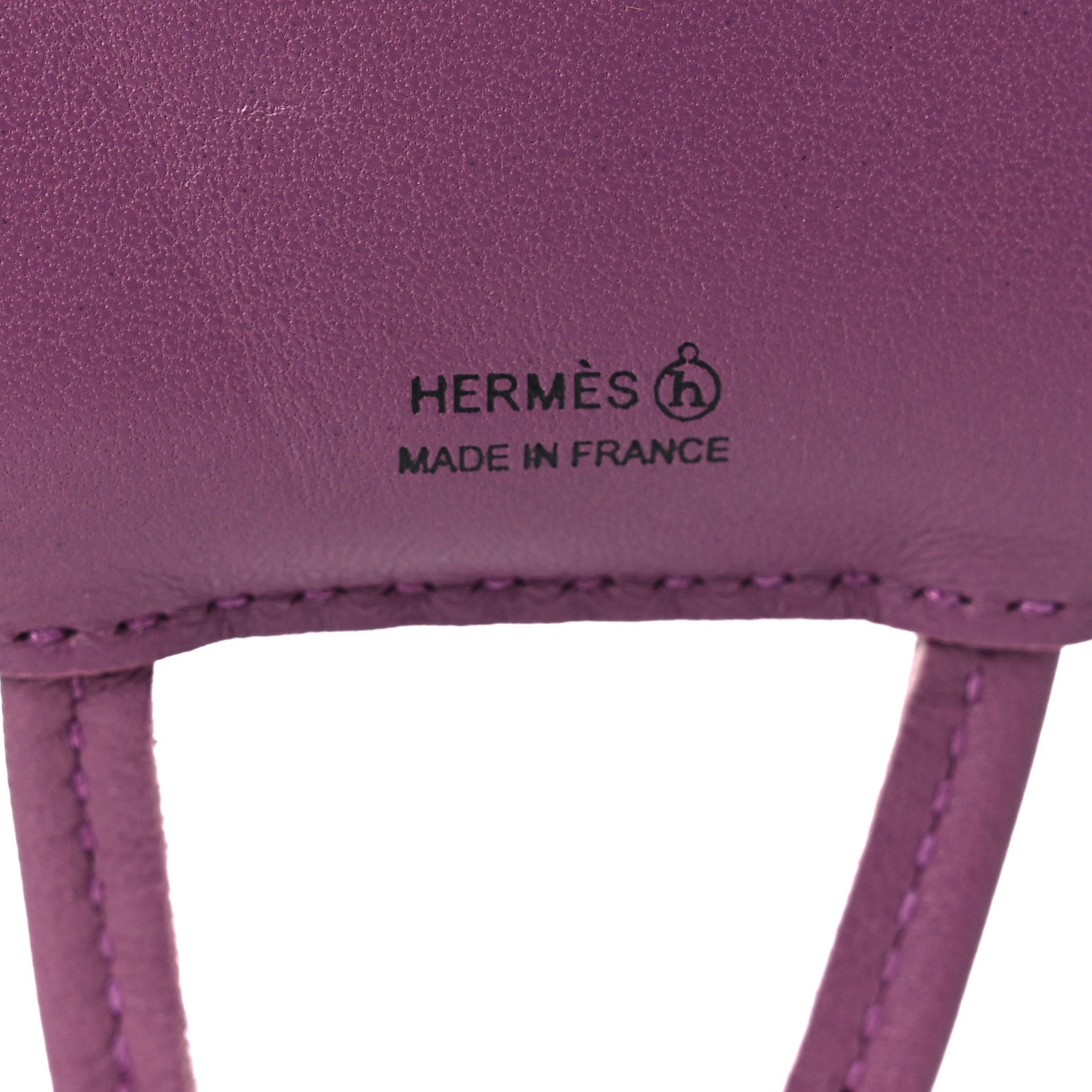 Hermes Lambskin Silk Petit H Hibouton Charm 3 of 4