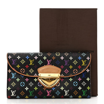 Louis Vuitton Monogram Multicolor Eugenie Wallet Black Grenade 7 of 7
