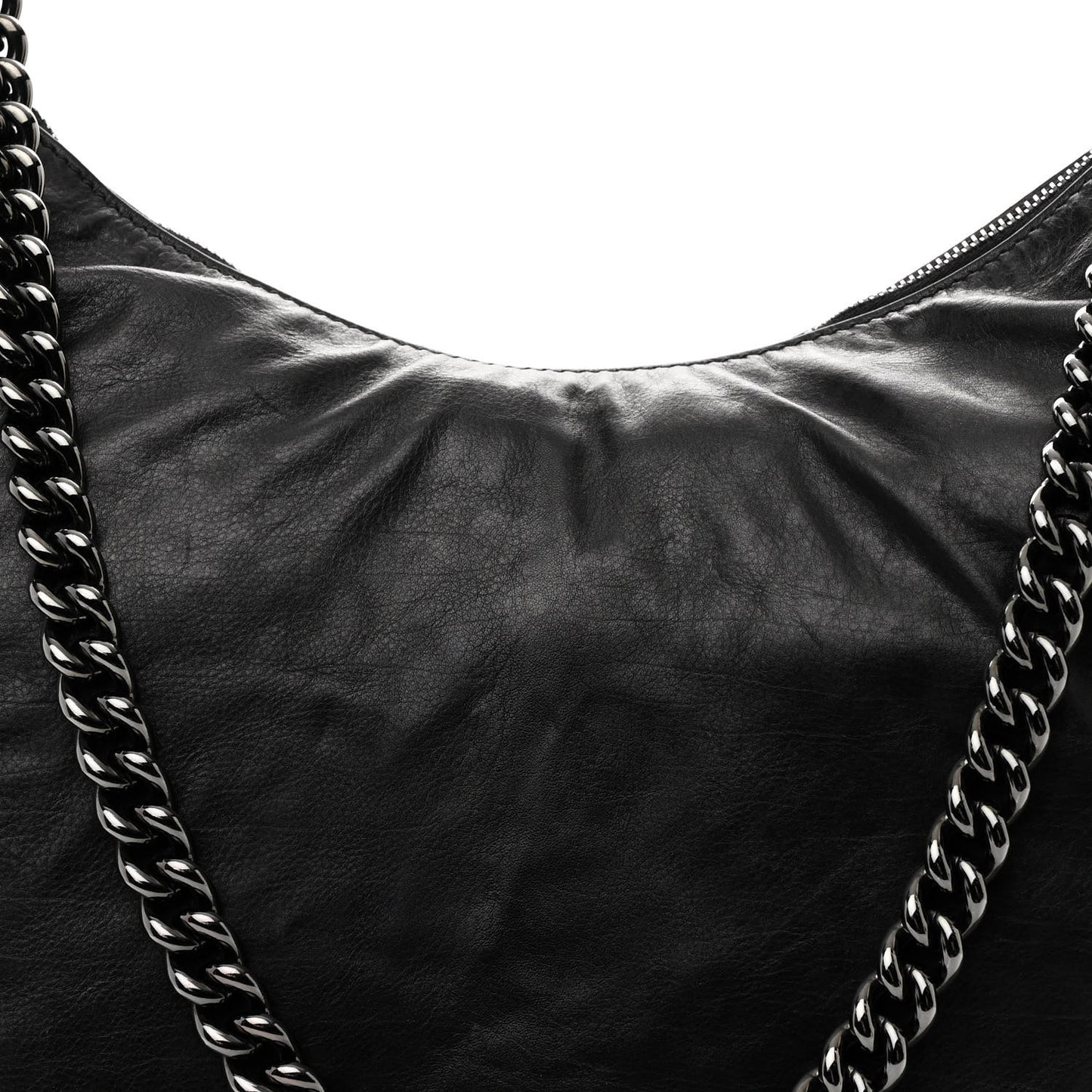 Calfskin Galaxy Hobo Black