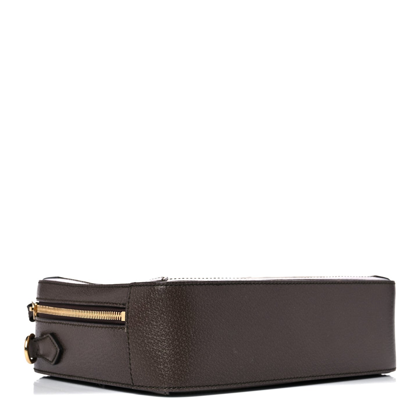 GG Supreme Web Small Ophidia Top Handle Shoulder Bag Brown