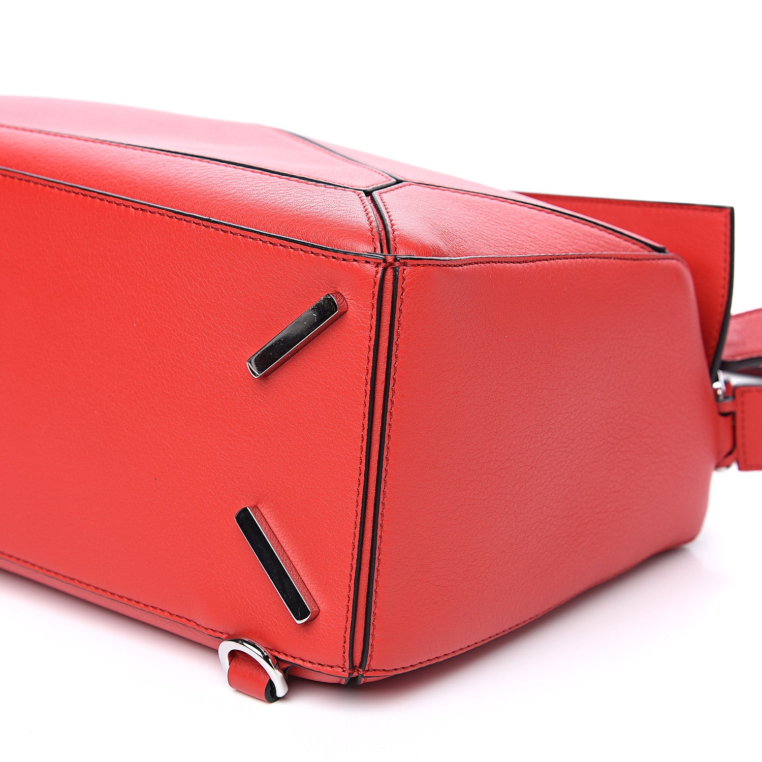 Loewe Calfskin Medium Puzzle Bag Scarlet 5 of 9