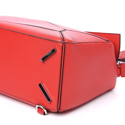 Loewe Calfskin Medium Puzzle Bag Scarlet 5 of 9