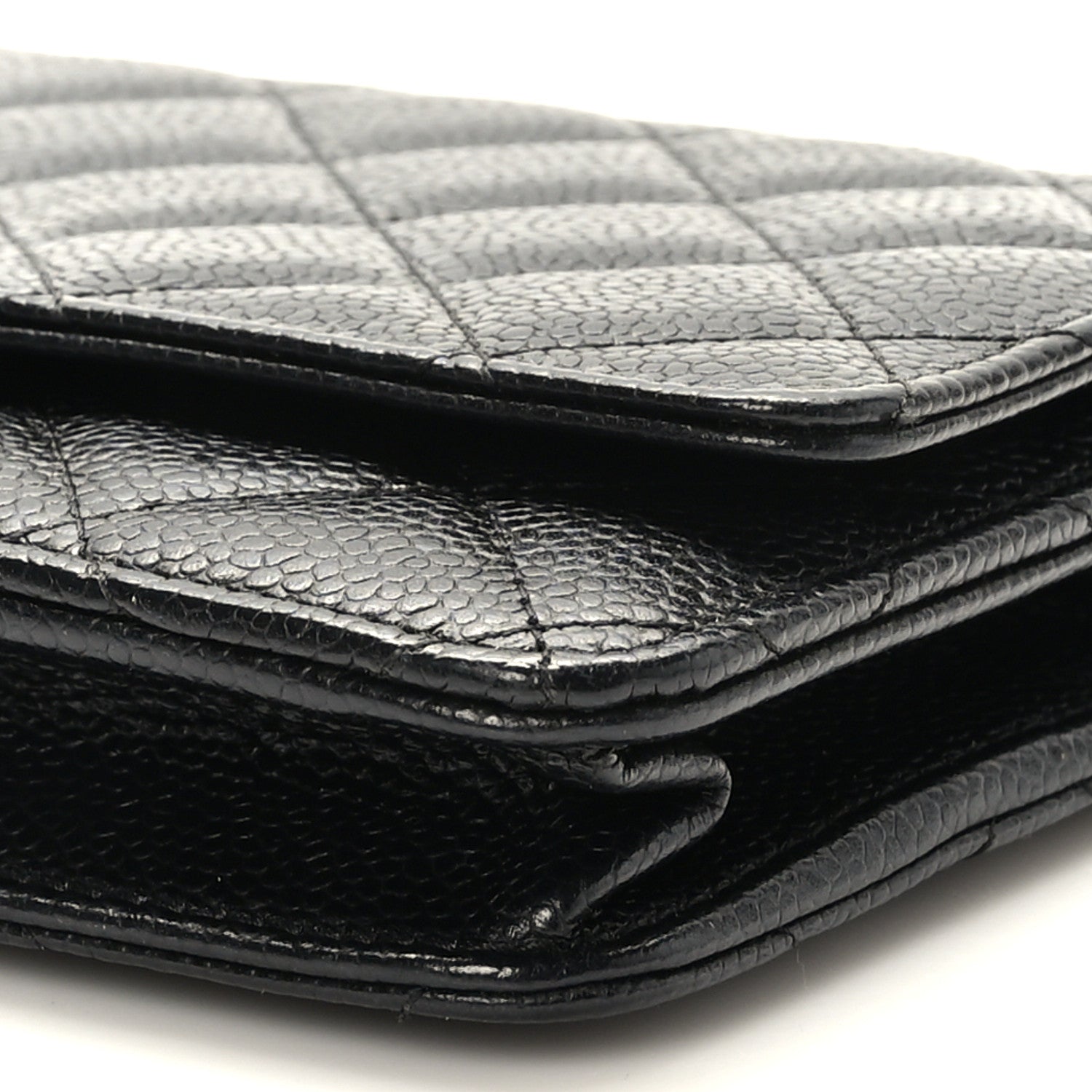Chanel Caviar Quilted Wallet on Chain WOC Black 9 of 9