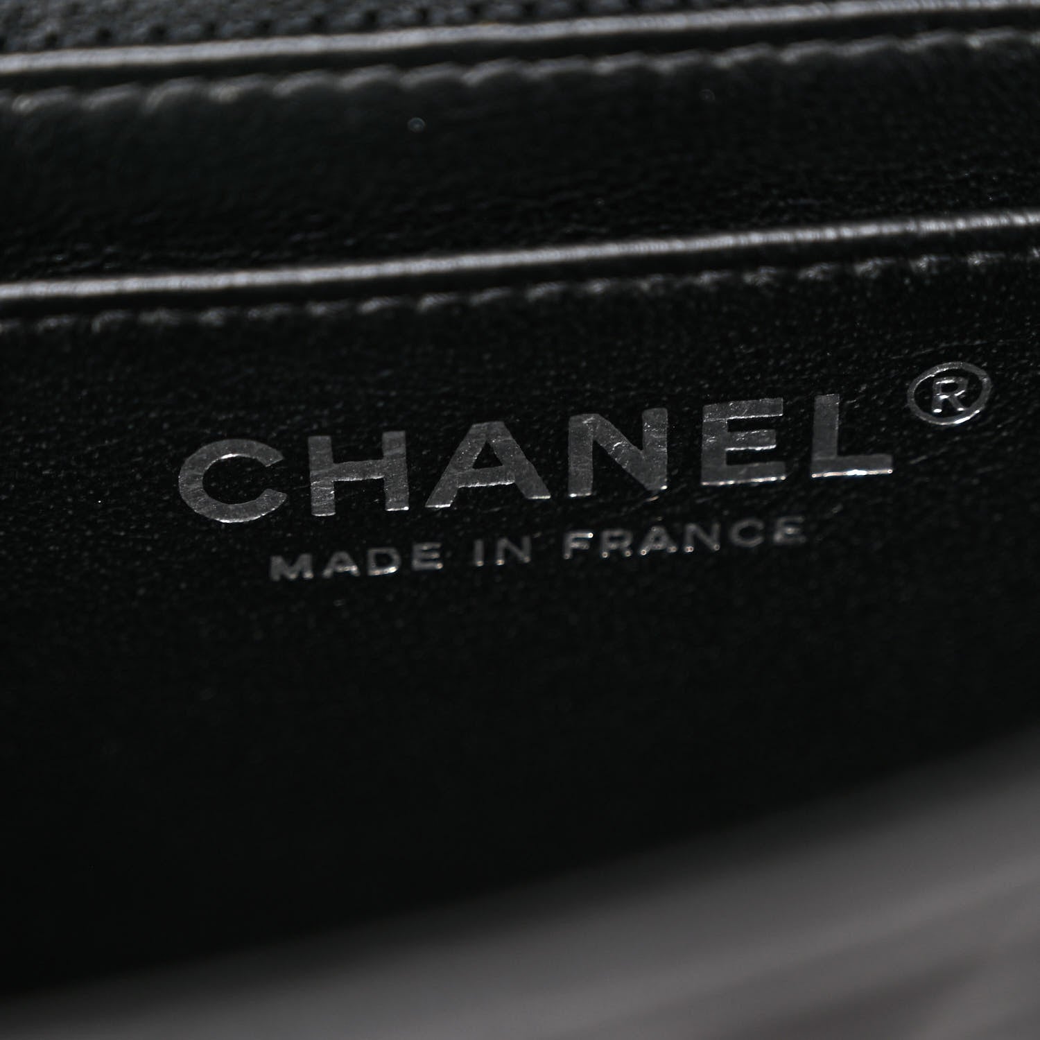 Chanel Lambskin Quilted Mini Square Flap Black 6 of 16