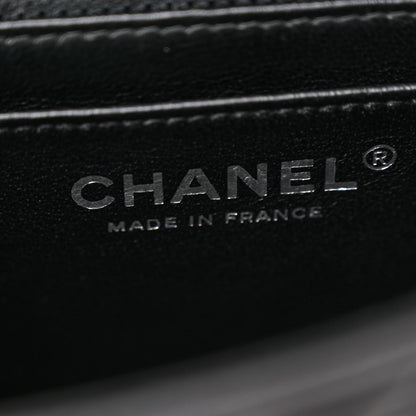 Chanel Lambskin Quilted Mini Square Flap Black 6 of 16