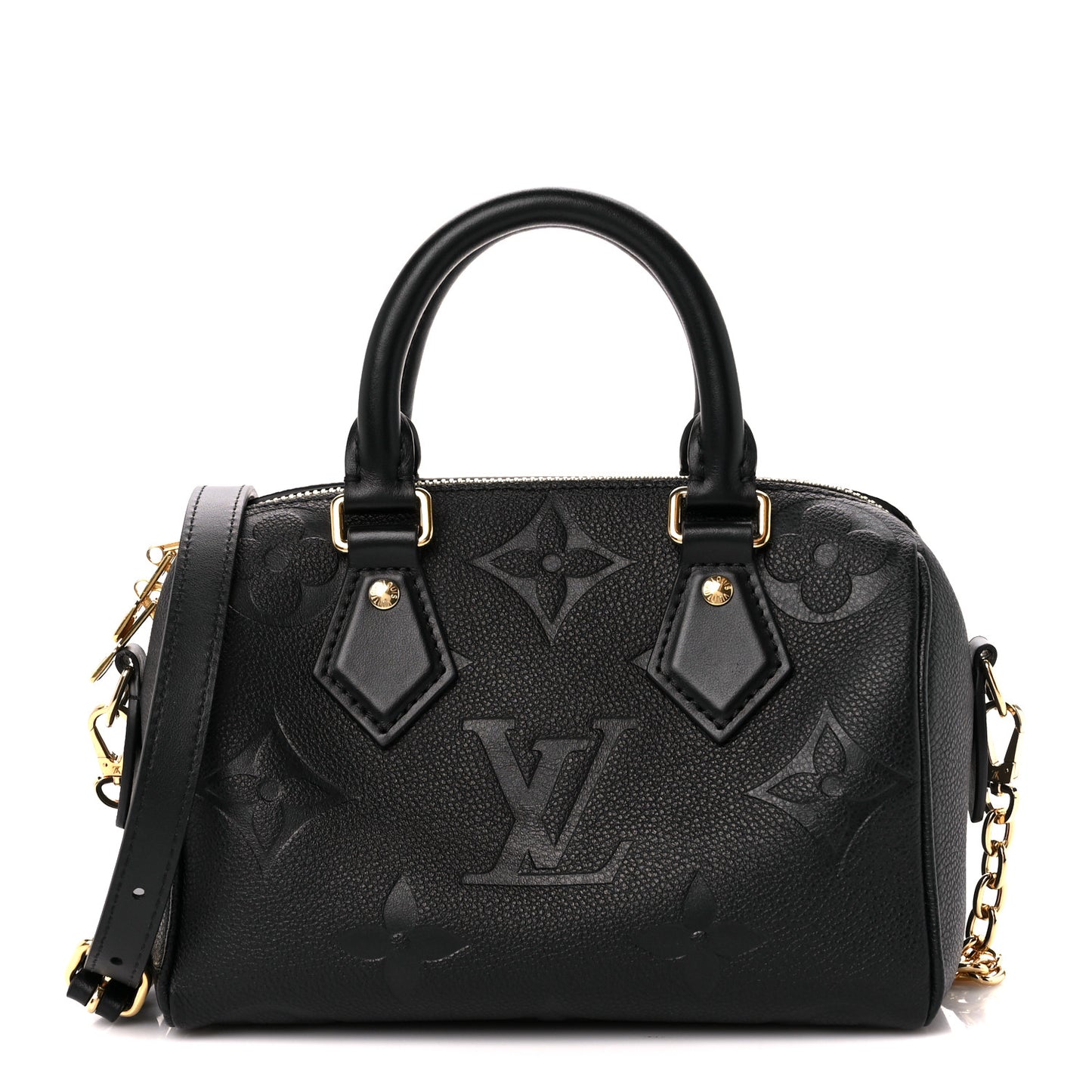 Empreinte Monogram Giant Speedy Bandouliere 20 Black