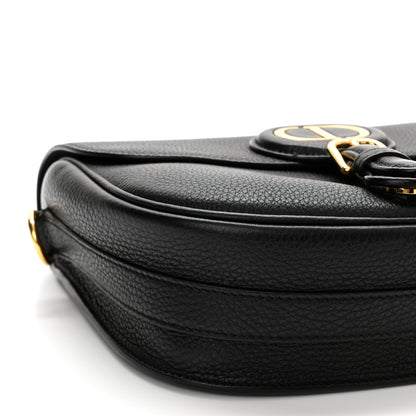 Christian Dior Grained Calfskin Medium Bobby Flap Black 8 of 10