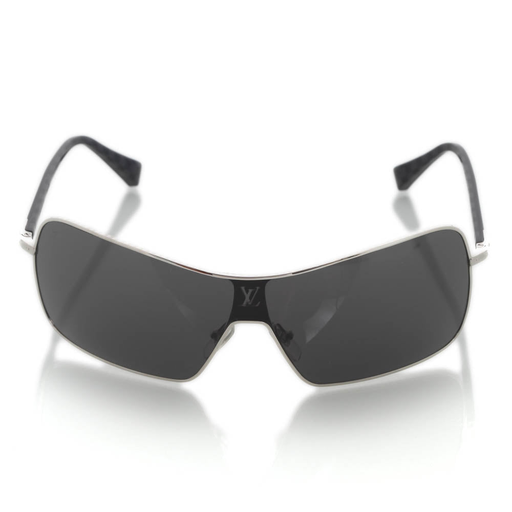 Conspiration Mask Sunglasses Silver