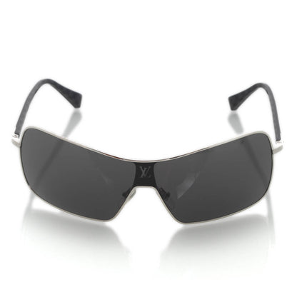 Louis Vuitton Conspiration Mask Sunglasses Silver 4 of 10