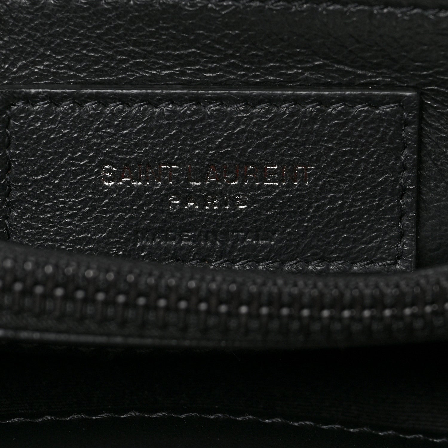 Saint Laurent Calfskin Y Quilted Monogram Small Loulou Chain Satchel Black 6 of 9