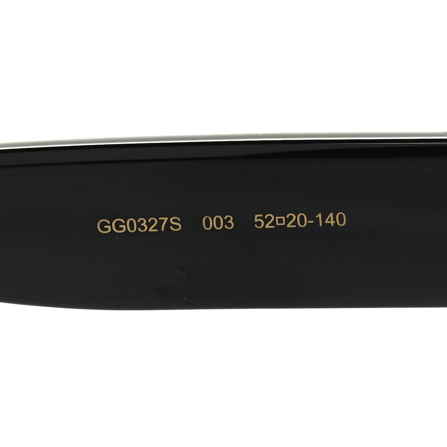 Acetate Glitter Sunglasses GG0327S Black