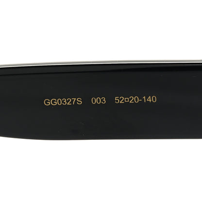 Gucci Acetate Glitter Sunglasses GG0327S Black 6 of 8