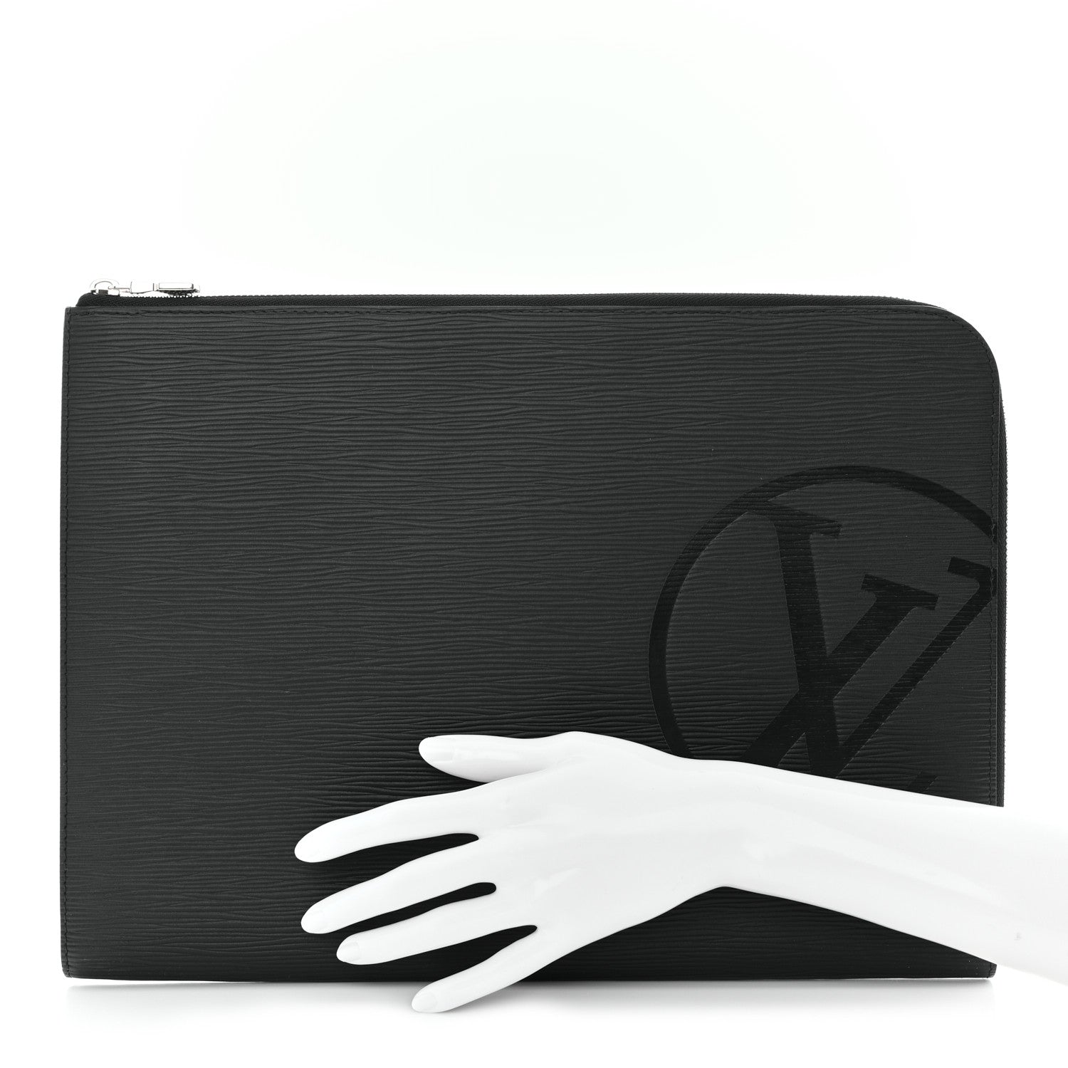 Louis Vuitton Epi Pochette Jour GM Black 2 of 7