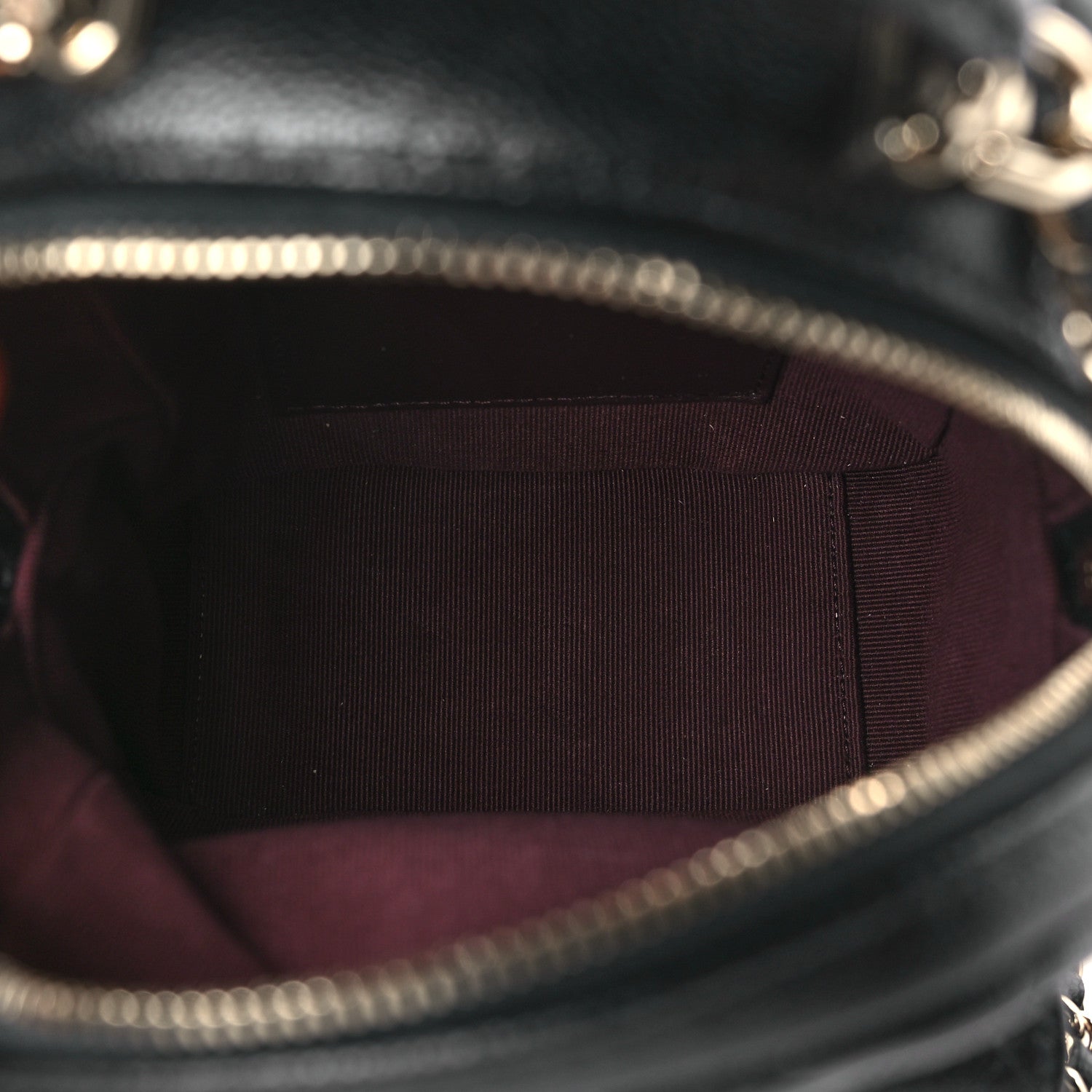 Chanel Caviar Quilted CC Mini Classic Backpack Black 5 of 9